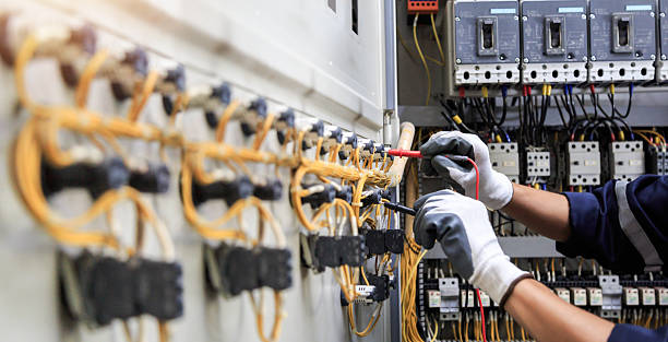 Professional Electrician technician working in Sanatoga, PA